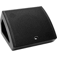 Omnitronic KM-112A, Keilmonitor, 2-Wege, Schwarz, 250 W, 500 W, 123 dB