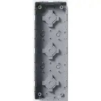 Siedle GU 611-3/1-0 - Grau - Kunststoff - MR 611-3/1 - 100 mm - 50 mm - 300 mm