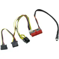 Inter-Tech 88882193, ATX (20-pin), SATA 15-pin + Molex (4-pin), Gerade, Gerade, Mehrfarbig, 35 mm