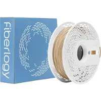 Fiberlogy WOOD-NATUR-175-075 FiberWood Filament PLA Compound Holzähnliche Optik