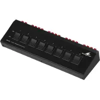 Monacor SPS-80S, 310 mm, 115 mm, 60 mm, 1,1 kg, 8 Kanäle