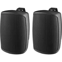 Monacor WALL-06T/SW ELA-v?gh?jttaler 4 W Sort 1 stk