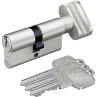 Basi - V50 - Profil-Knaufzylinder - K30/30 mm - Gleichschließend