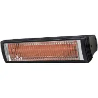 Tansun Rio Quarz-IR-Strahler 1500 W 9 m² Schwarz