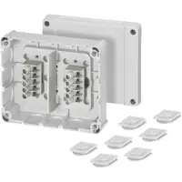Hensel DP 9222, Polystyrene, Grau, IP54, 139 mm, 49 mm, 119 mm