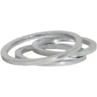 Ks Tools Aluminium-Dichtungen für Ölablassschrauben, M17, 25er Pack ( 150.1455 )
