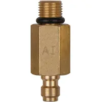 Ks Tools Adapterstück M10x1,0 Außengewinde und 1/4' Schlauchanschluss mit Dichtring ( 150.2348 )
