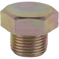 Ks Tools Ölablassschraube,Außen6kant 22mm,M16JISx1,25x11mm,10er-Pack - 430.1043