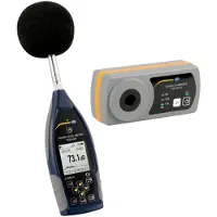 Pce Set bestehend aus Schallpegelmeter -428 + Kalibrator -SC 43