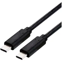 Roline USB4 Gen3x2 Kabel, C–C, ST/ST, 8K UHD-2, 40Gbit/s, 100W, schwarz, 1 m