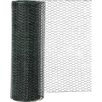Siena Sechseckgeflecht PVC grün 25/750 25 m