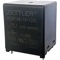 Zettler Electronics AZSR165-1A-12DL Printrelais 12 V/DC 80 A 1 Schliesser 1 St.