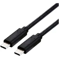 Roline USB4 Gen3x2 Kabel, C–C, ST/ST, 8K UHD-2, 40Gbit/s, 240W, schwarz, 0,8 m