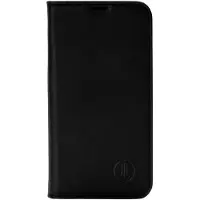 JT BERLIN iPhone 15 Pro - Tegel Flip Case schwarz