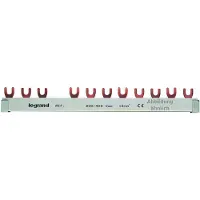 Legrand 004919 Kabelkammschiene 4p/16mm