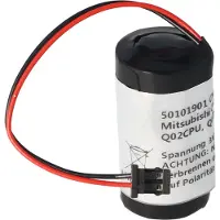 AccuCell Batterie passend für Mitsubishi Q6BAT CR17335SE, Q02CPU