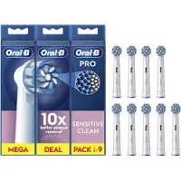 Oral-B Pro Sensitive Clean, 9 Stück(e), Weiß, Extra weich, 49,05 g, 180 mm, 18 mm