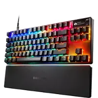 SteelSeries APEX PRO TKL GEN 3, Tenkeyless (80 - 87 %), Kabelgebunden, USB, Magnetic-mechanical key switch, RGB-LED, Schwarz
