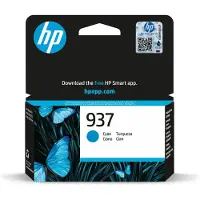 HP 937 Cyan Original Druckerpatrone, Standardertrag, Cyan, 1 Stück(e), 800 Seiten, Einzelpackung