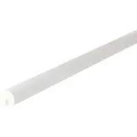 Knuffi Schutzprofil Typ B, Kreis, PB-10321, zum Aufstecken, 5m Länge, weiß, 40 x 40mm, Kantenschutz