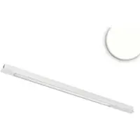 ISOLED Track48 Leuchte Mini Linear, weiß, 42cm, 10W, prismatisch, 48V DC, 4000K, CRI90, Line