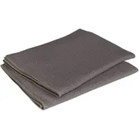 Abena ENA Grey Platin Geschirrtuch, Mikrofaser, 50x80 cm, Grau | Packung (2 Stück)