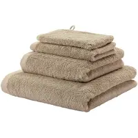 Aquanova Waschlappen London Almond (6er Set)