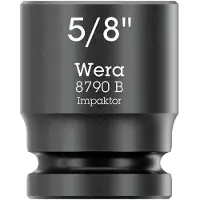 Wera Steckschlüsseleinsatz 8790 B Impaktor mit 3/8"-Antrieb, 5/8" x 30 mm