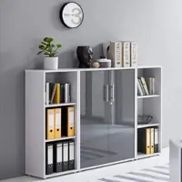 Mid.You Aktenschrank Office Edition Sw Set 2 niedrig Grau/Anthrazit