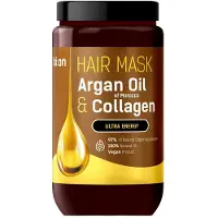 Super Merchant Hair Mask Ultra Energy Hair Mask Argan Oil & Colagen 946Ml