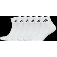 Adidas Sportsocken Cushioned Essentials Ankle 6er-Pack KE5495 46-48 - White/White/Black - 46-48