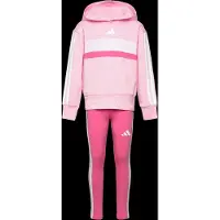 Adidas Seasonal Essentials Tiberio 3 Stripes Fleece Leggings Trainingsanzug