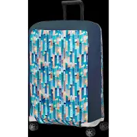 Samsonite TA Revolution - Faltbare Schutzhülle für Koffer Größe M, Kofferhülle passend für 66–69 cm, Reisekoffer Schutz, mit reflektierendem Detail, Mehrfarbig (City print)