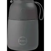 AYA&IDA Lebensmittelbox Foodie Dark Grey 500 ml