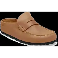 Birkenstock Naples Wrapped Natural Leather Oiled Holzschuhe