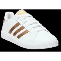 Adidas Grand Court Sustainable Cloud White Matte Gold (GS) - EU 29