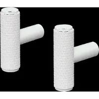 Blomus Rof 2er Set Wandhaken länglich - markante Optik Weiß