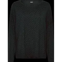 BOSS Pyjama-Top mit Monogramm-Print und Fledermausärmeln Grösse S