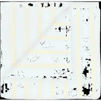 Blomus Handtuch Arto Schmale Streifen White / Transparent Yellow (50 x 100 cm)