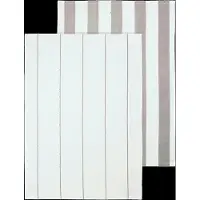Blomus Geschirrtuch Taulo Streifen White / Mourning Dove 50 x 70 cm (2er Set)