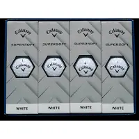 Callaway Supersoft (2025) DZ Weiss Golfbälle