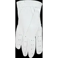 BOSS Perforierter Handschuh aus Nappaleder mit Klettverschluss Grösse M/L