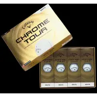 Callaway Golfbälle Chrome Tour 2026 - 12er Pack, weiss