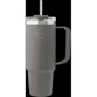 AYA&IDA Thermobecher Thermobecher with Straw Driftwood 885 ml