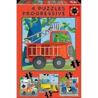 Educa - Puzzle - 6-9-12-16 Rescue Patrol (80-17144)