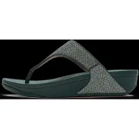 Original Brands FitFlop Lulu Shimmerglitz Zehenstegsandalen BLAU 39
