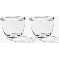Form & Refine - Pinho Trinkglas, klar (2er Set)