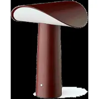 Gejst Design Tischlampe Lium, dimmbar, rot, für Wohn- / Esszimmer, Metall, Modern, Tischlampe
