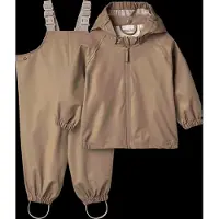 Wheat Regenkleidung m. Träger - PU - Charlie - Hasel - - 1 Jahr (80) - Regenkleidung