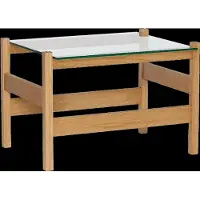 Hubsch - Ledge Beistelltisch, Eiche